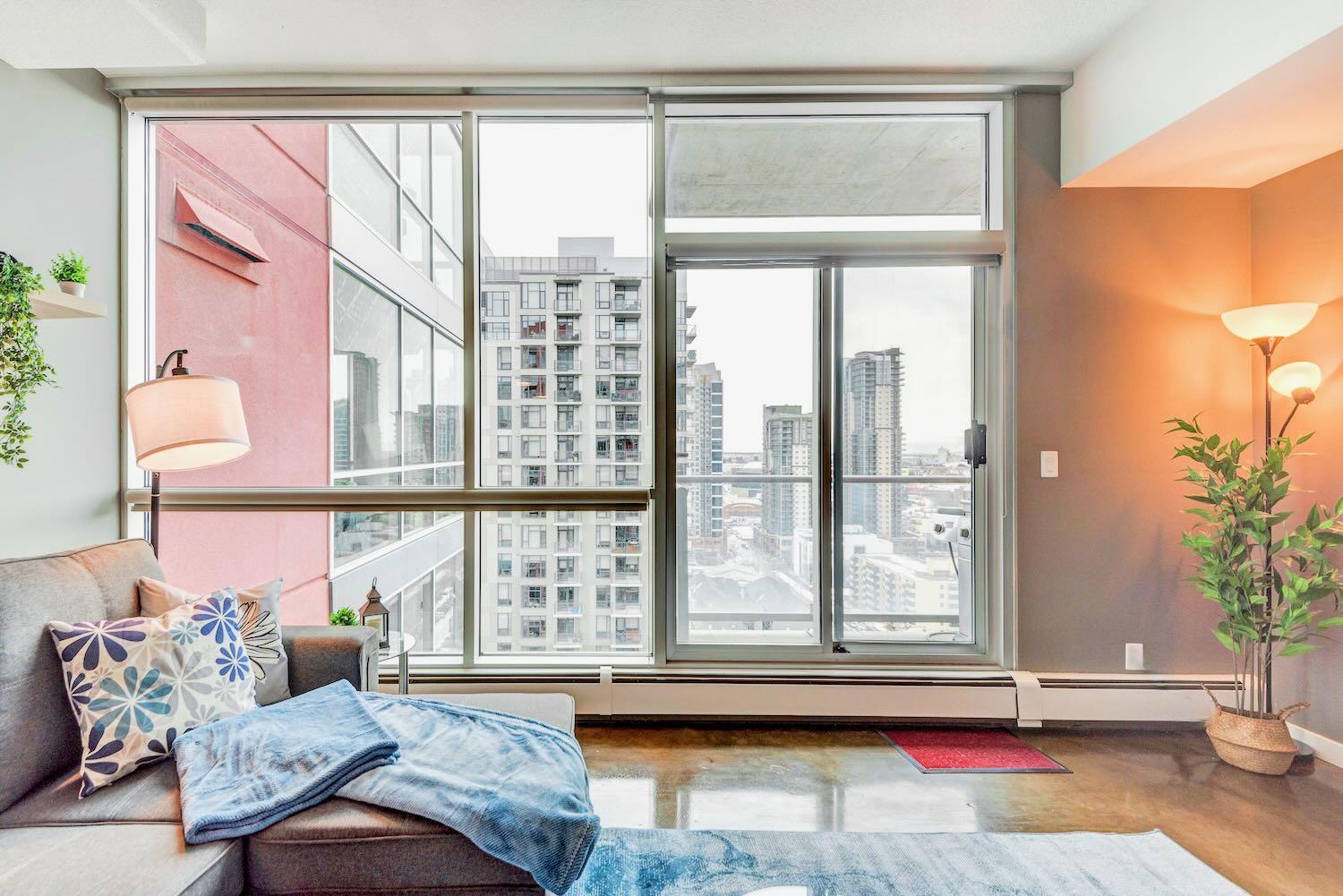 Modern 2Br Condo - King Bed - Downtown City Views 卡加利 外观 照片